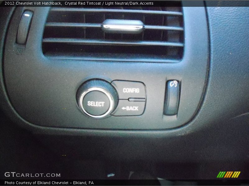 Crystal Red Tintcoat / Light Neutral/Dark Accents 2012 Chevrolet Volt Hatchback
