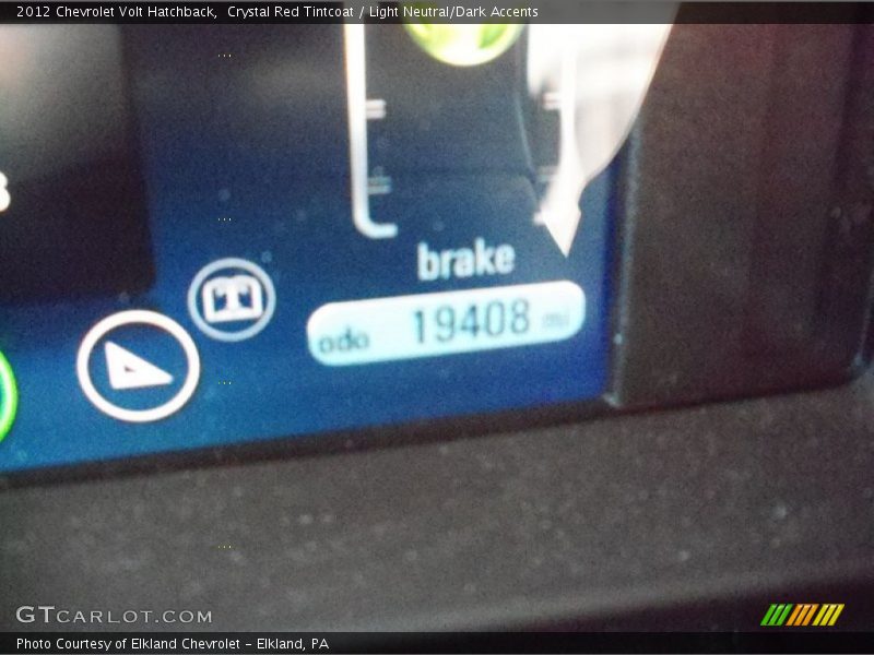 Crystal Red Tintcoat / Light Neutral/Dark Accents 2012 Chevrolet Volt Hatchback