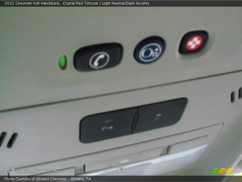 Crystal Red Tintcoat / Light Neutral/Dark Accents 2012 Chevrolet Volt Hatchback