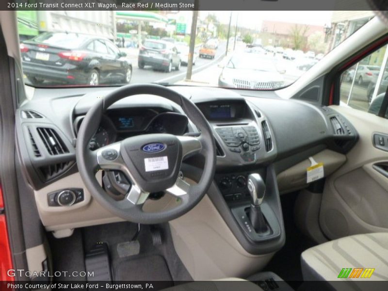 Dashboard of 2014 Transit Connect XLT Wagon