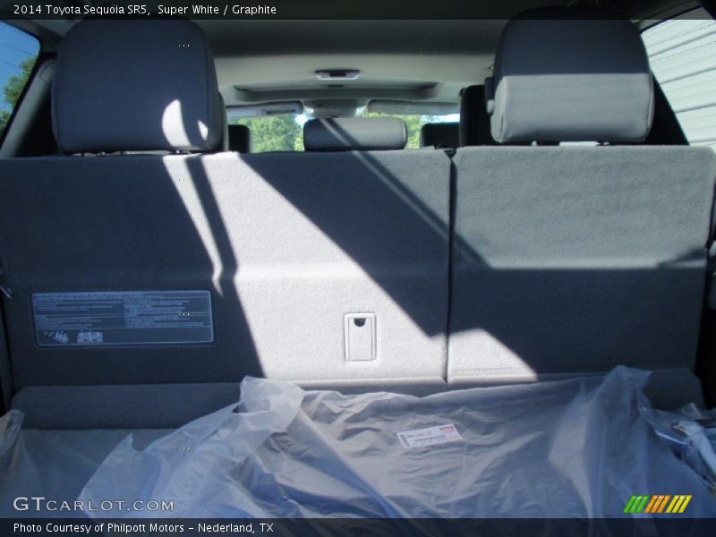 Super White / Graphite 2014 Toyota Sequoia SR5