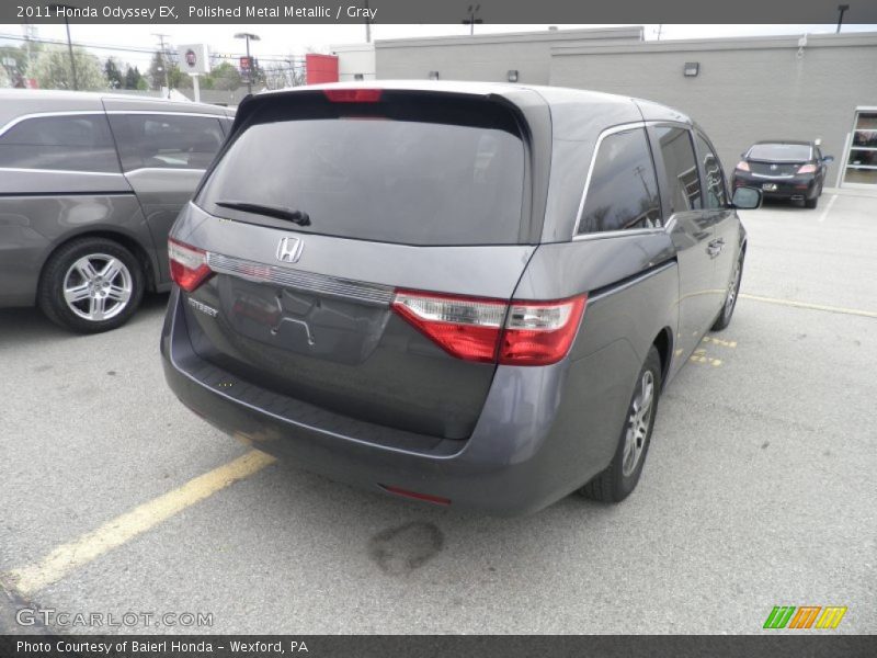 Polished Metal Metallic / Gray 2011 Honda Odyssey EX