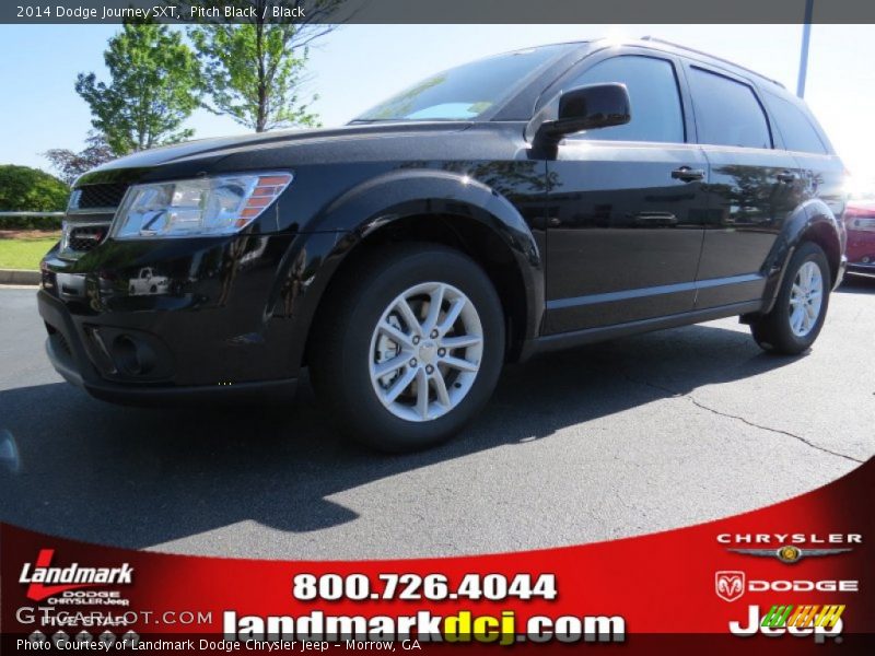 Pitch Black / Black 2014 Dodge Journey SXT
