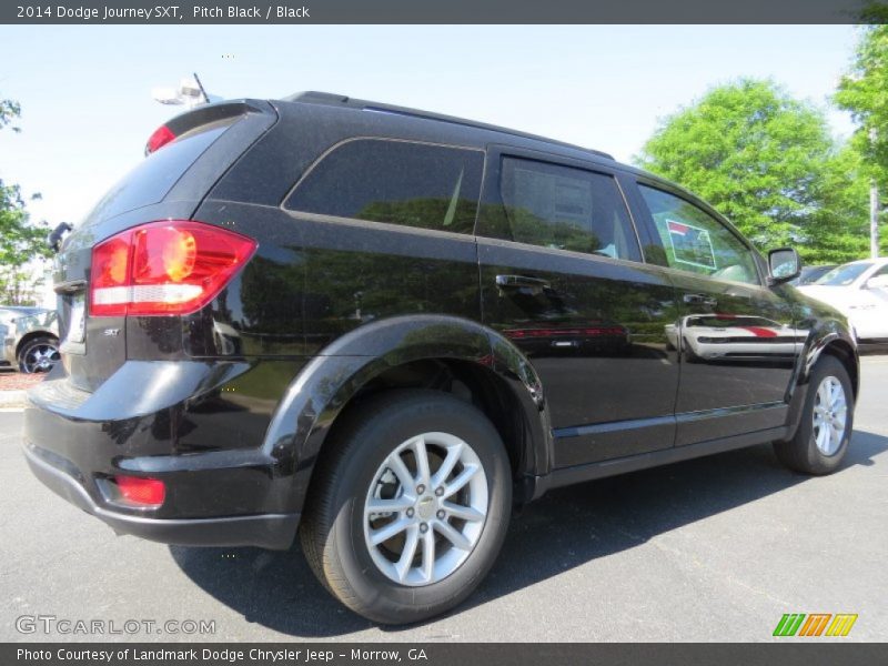 Pitch Black / Black 2014 Dodge Journey SXT