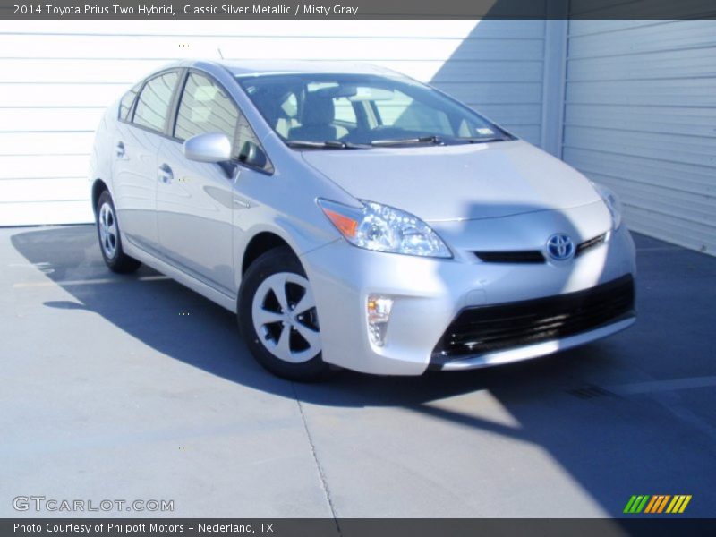 Front 3/4 View of 2014 Prius Two Hybrid