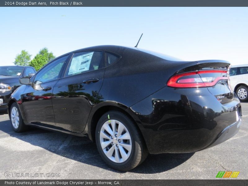 Pitch Black / Black 2014 Dodge Dart Aero