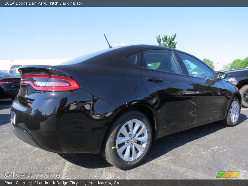 Pitch Black / Black 2014 Dodge Dart Aero