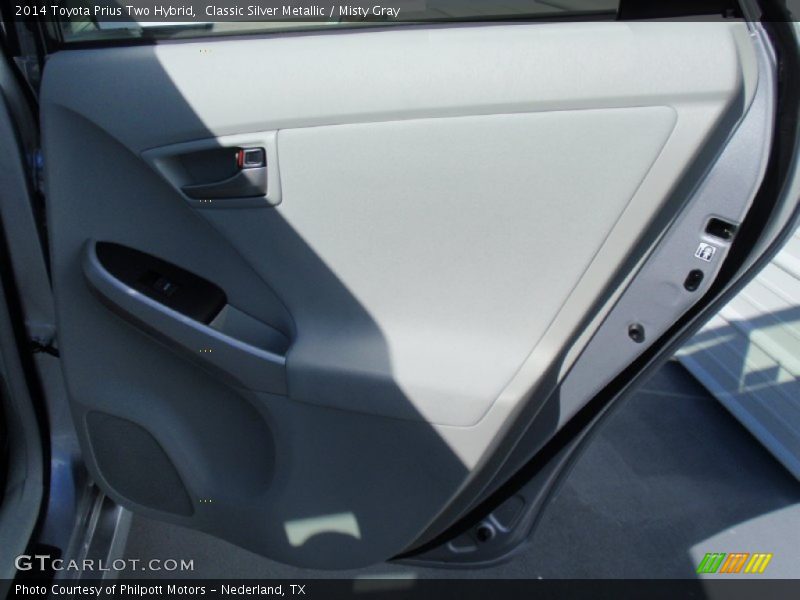 Classic Silver Metallic / Misty Gray 2014 Toyota Prius Two Hybrid