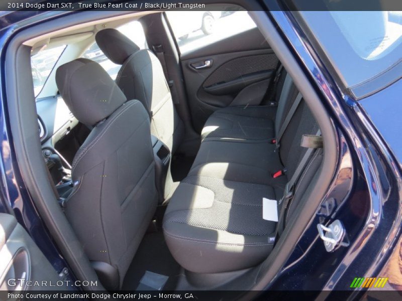 True Blue Pearl Coat / Black/Light Tungsten 2014 Dodge Dart SXT