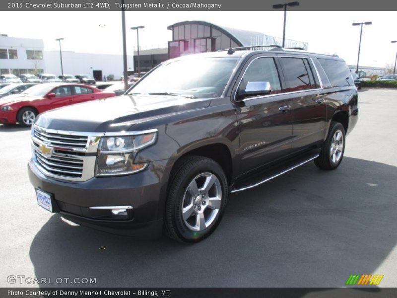 Tungsten Metallic / Cocoa/Mahogany 2015 Chevrolet Suburban LTZ 4WD