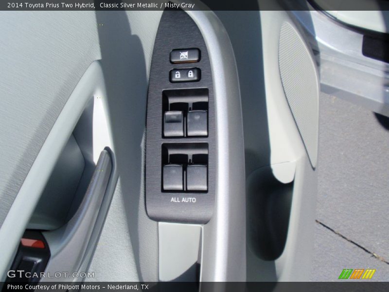 Classic Silver Metallic / Misty Gray 2014 Toyota Prius Two Hybrid