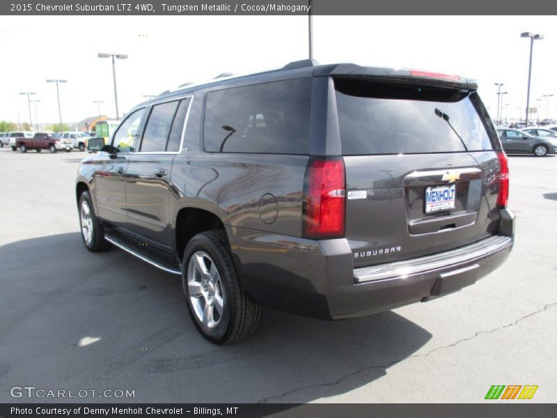 Tungsten Metallic / Cocoa/Mahogany 2015 Chevrolet Suburban LTZ 4WD