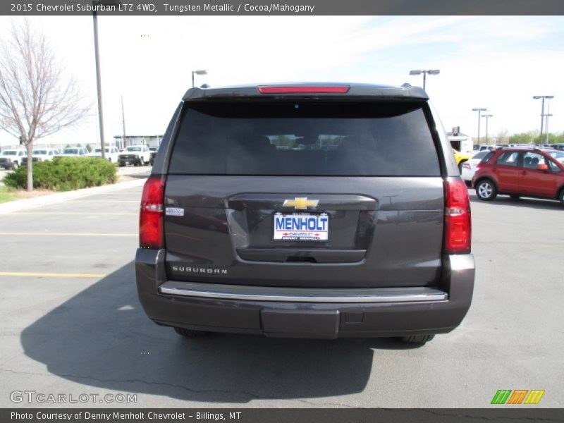 Tungsten Metallic / Cocoa/Mahogany 2015 Chevrolet Suburban LTZ 4WD