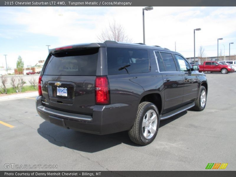 Tungsten Metallic / Cocoa/Mahogany 2015 Chevrolet Suburban LTZ 4WD