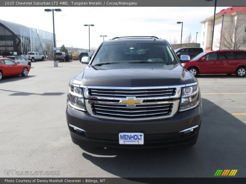 Tungsten Metallic / Cocoa/Mahogany 2015 Chevrolet Suburban LTZ 4WD