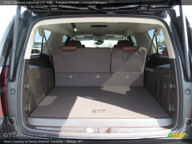 Tungsten Metallic / Cocoa/Mahogany 2015 Chevrolet Suburban LTZ 4WD