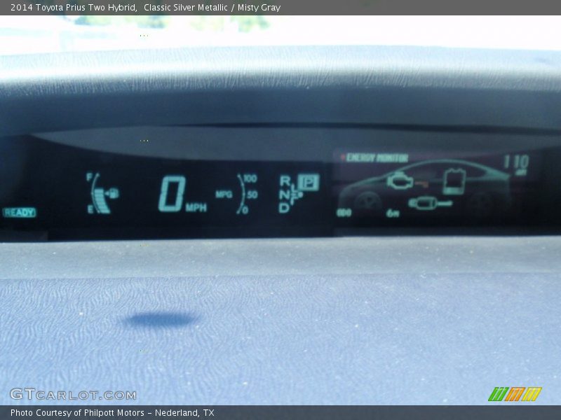 Classic Silver Metallic / Misty Gray 2014 Toyota Prius Two Hybrid