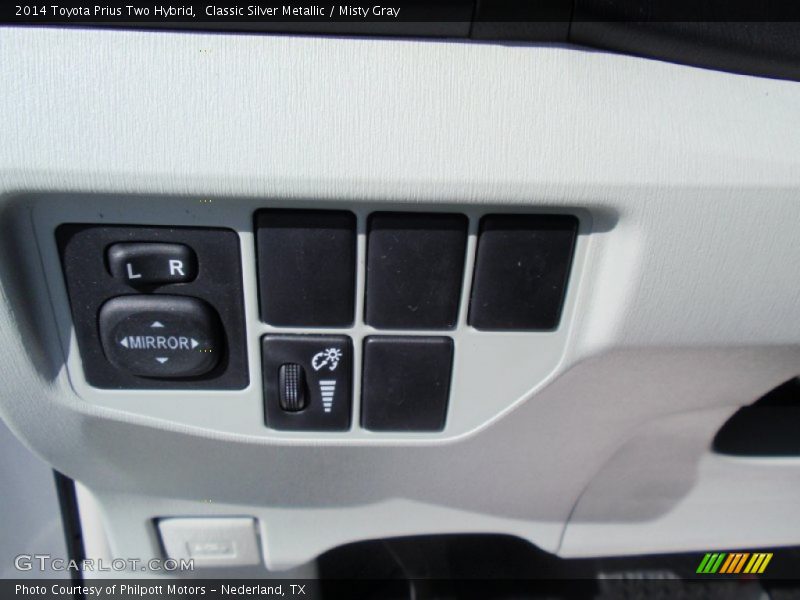Classic Silver Metallic / Misty Gray 2014 Toyota Prius Two Hybrid