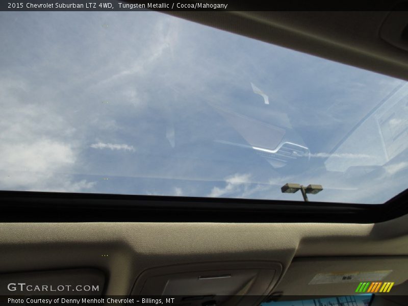 Tungsten Metallic / Cocoa/Mahogany 2015 Chevrolet Suburban LTZ 4WD