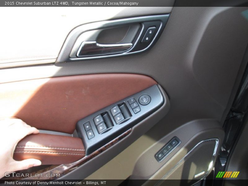 Tungsten Metallic / Cocoa/Mahogany 2015 Chevrolet Suburban LTZ 4WD