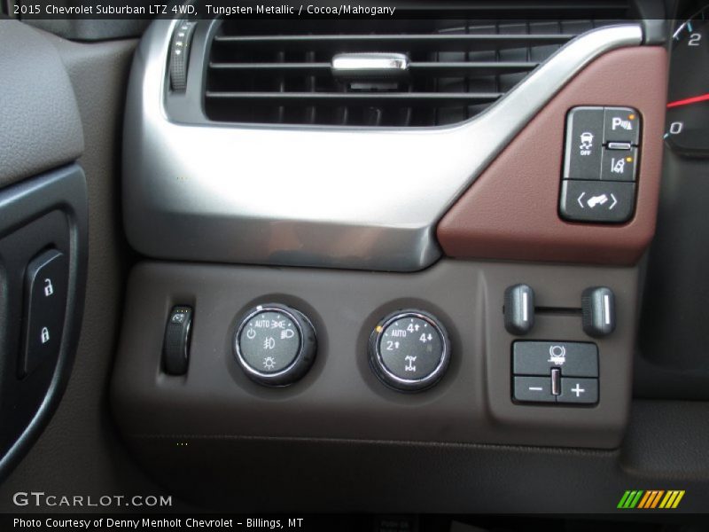 Tungsten Metallic / Cocoa/Mahogany 2015 Chevrolet Suburban LTZ 4WD