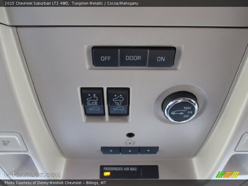 Tungsten Metallic / Cocoa/Mahogany 2015 Chevrolet Suburban LTZ 4WD