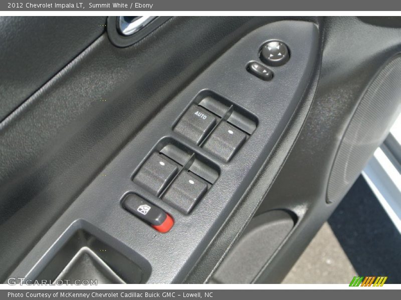 Summit White / Ebony 2012 Chevrolet Impala LT