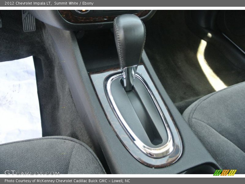 Summit White / Ebony 2012 Chevrolet Impala LT