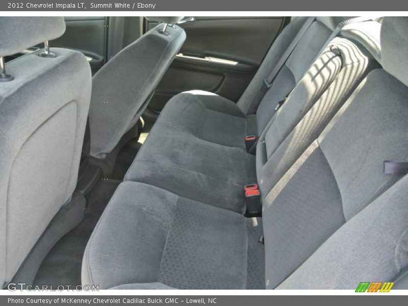 Summit White / Ebony 2012 Chevrolet Impala LT