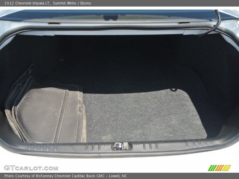Summit White / Ebony 2012 Chevrolet Impala LT
