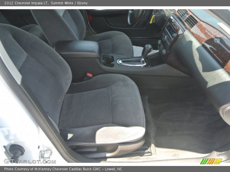 Summit White / Ebony 2012 Chevrolet Impala LT