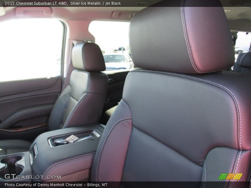 Silver Ice Metallic / Jet Black 2015 Chevrolet Suburban LT 4WD