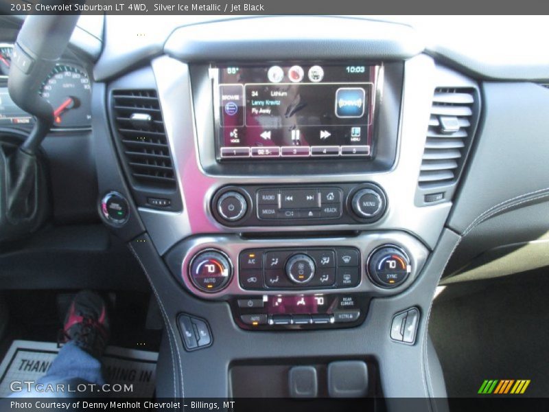 Controls of 2015 Suburban LT 4WD