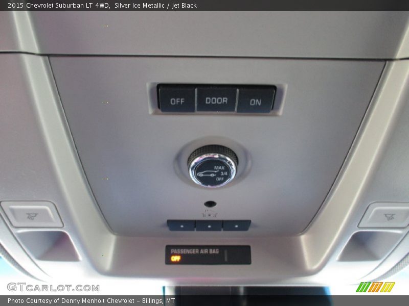 Controls of 2015 Suburban LT 4WD