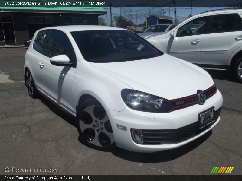 Candy White / Titan Black 2012 Volkswagen GTI 2 Door