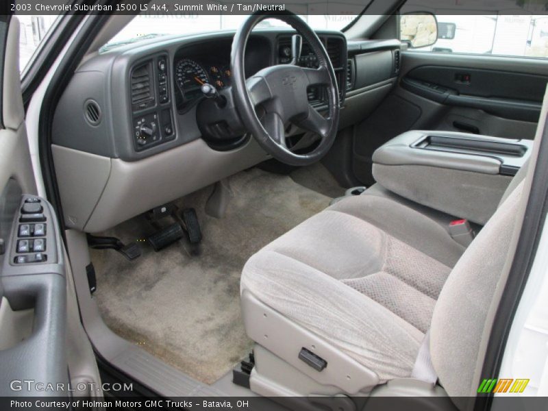  2003 Suburban 1500 LS 4x4 Tan/Neutral Interior