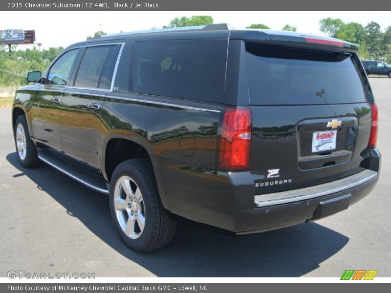 Black / Jet Black 2015 Chevrolet Suburban LTZ 4WD