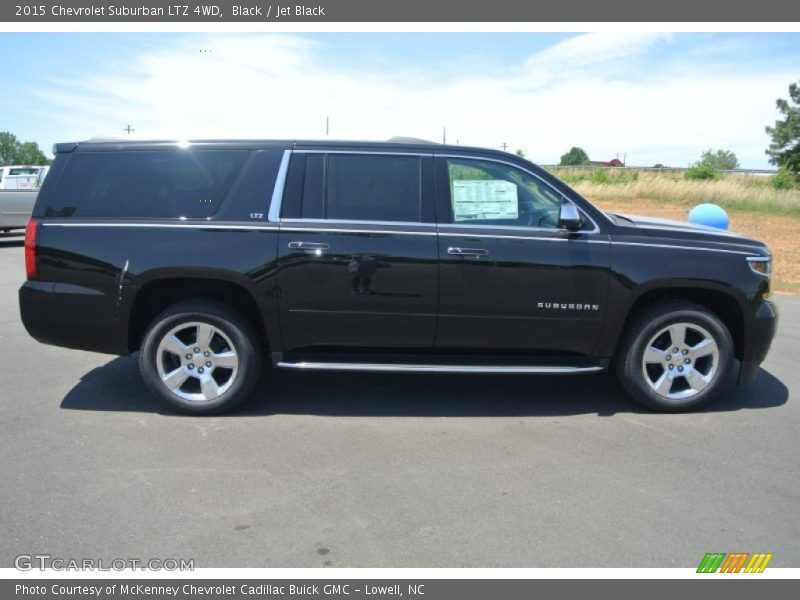 Black / Jet Black 2015 Chevrolet Suburban LTZ 4WD