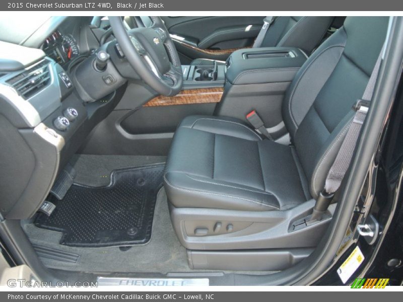 Black / Jet Black 2015 Chevrolet Suburban LTZ 4WD