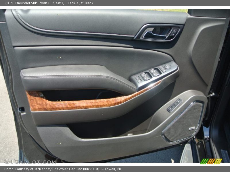 Black / Jet Black 2015 Chevrolet Suburban LTZ 4WD