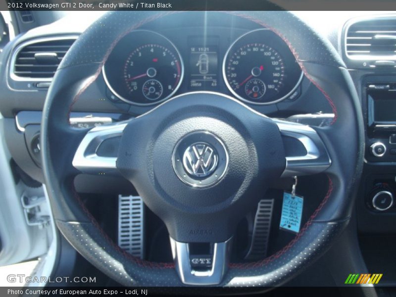 Candy White / Titan Black 2012 Volkswagen GTI 2 Door