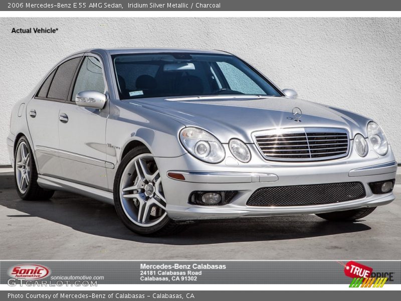 Iridium Silver Metallic / Charcoal 2006 Mercedes-Benz E 55 AMG Sedan