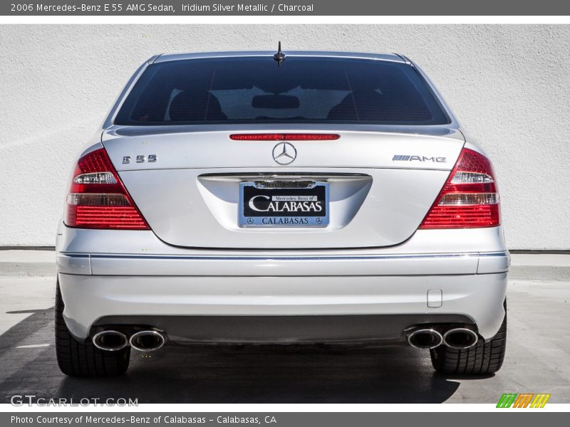 Iridium Silver Metallic / Charcoal 2006 Mercedes-Benz E 55 AMG Sedan