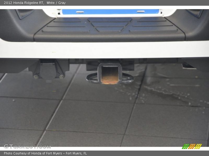 White / Gray 2012 Honda Ridgeline RT