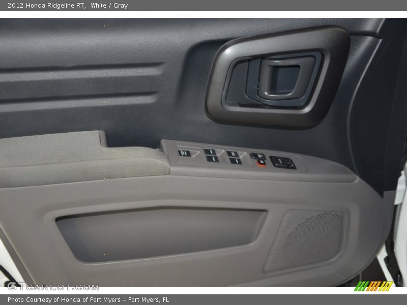 White / Gray 2012 Honda Ridgeline RT