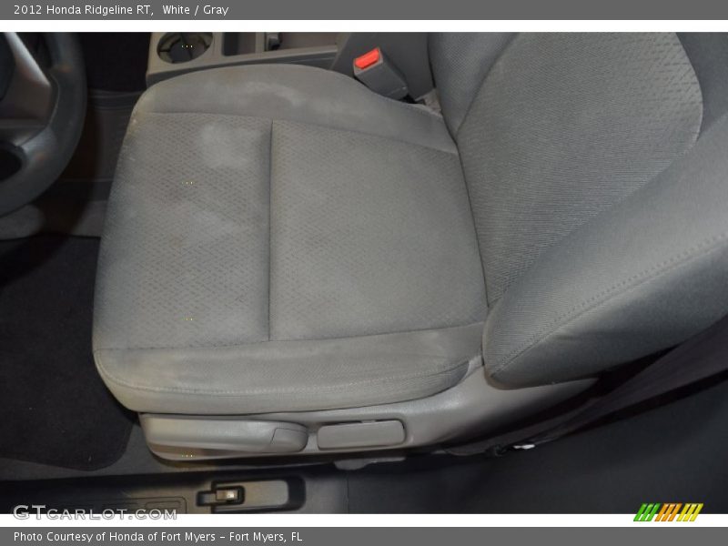 White / Gray 2012 Honda Ridgeline RT