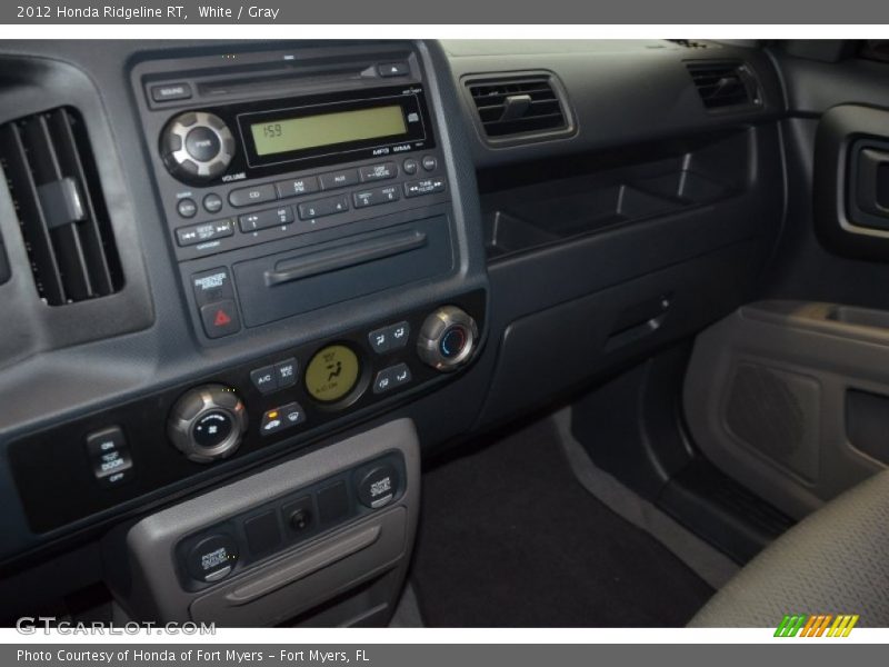 White / Gray 2012 Honda Ridgeline RT