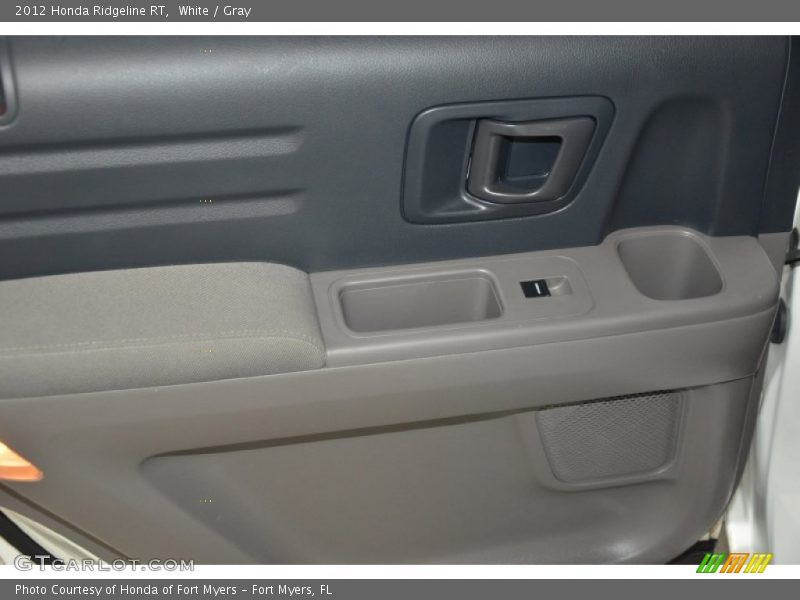 White / Gray 2012 Honda Ridgeline RT