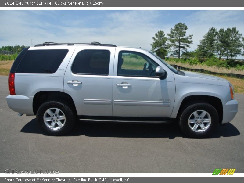 Quicksilver Metallic / Ebony 2014 GMC Yukon SLT 4x4