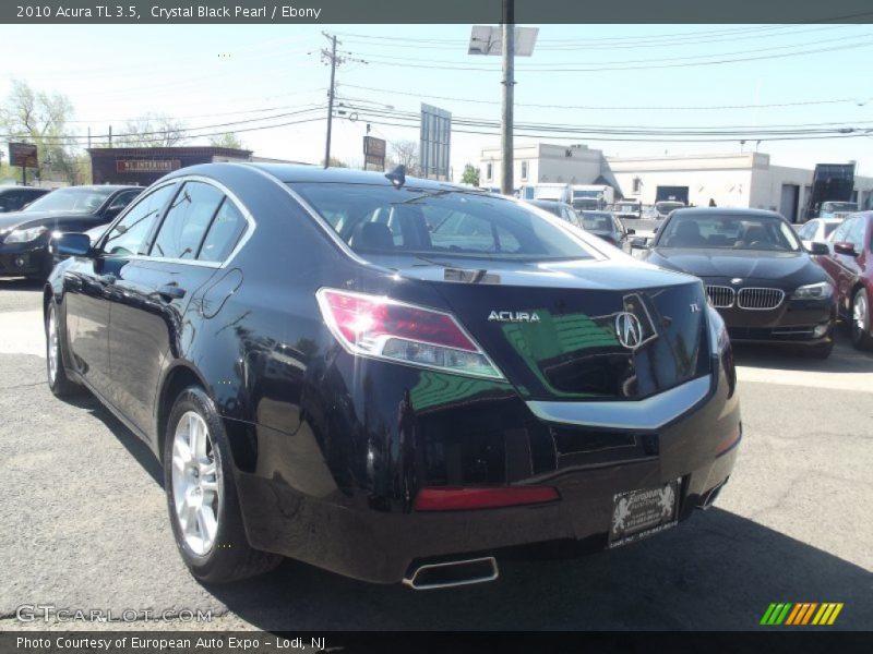 Crystal Black Pearl / Ebony 2010 Acura TL 3.5